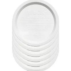 Frischhaltedeckel|Weck-Verschlüsse|5 x WECK-Frischhaltedeckel RR 120