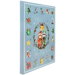 Basteln|Adventskalender|Adventskalender zum Befüllen, 31 x 38 cm