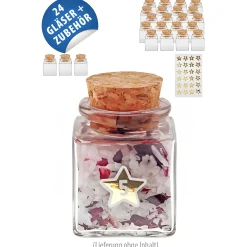 Giveaways|Adventskalender|Adventskalender-Set 'Korkenglas Cubi'