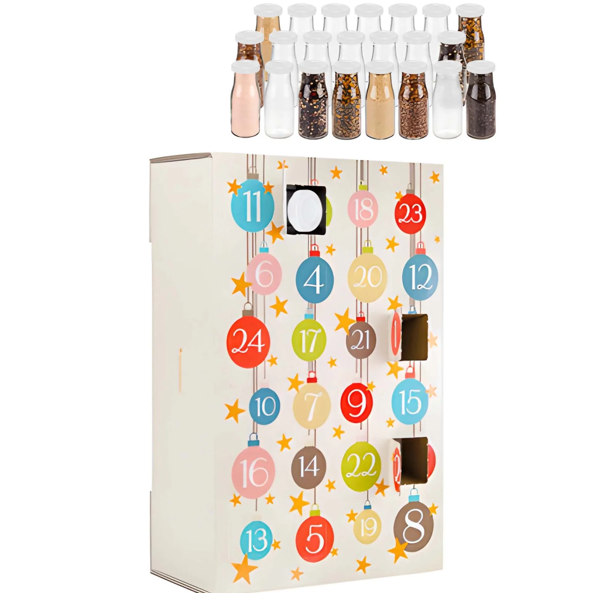 Saft & Sirup|Winter|Adventskalender-Set 'Wünsche in Flaschen'