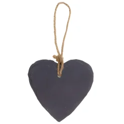 Hochzeit|Liebe|Anhänger 'Herz' aus Schiefer 8 cm