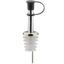 Westmark Ausgießer|Ausgießer|Ausgießer Edelstahl mit Lamellenstopfen und Verschlusskappe