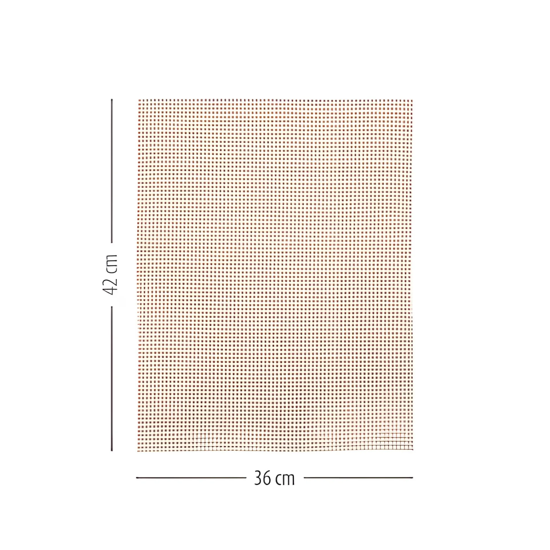 Grillparty|Backzubehör|Backofen- und Grillmatte 'Gitter' 42 x 36 cm