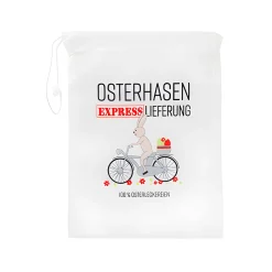 Ostern|Beutel|Beutel 'Osterhasen Lieferung', 22 x 30 cm