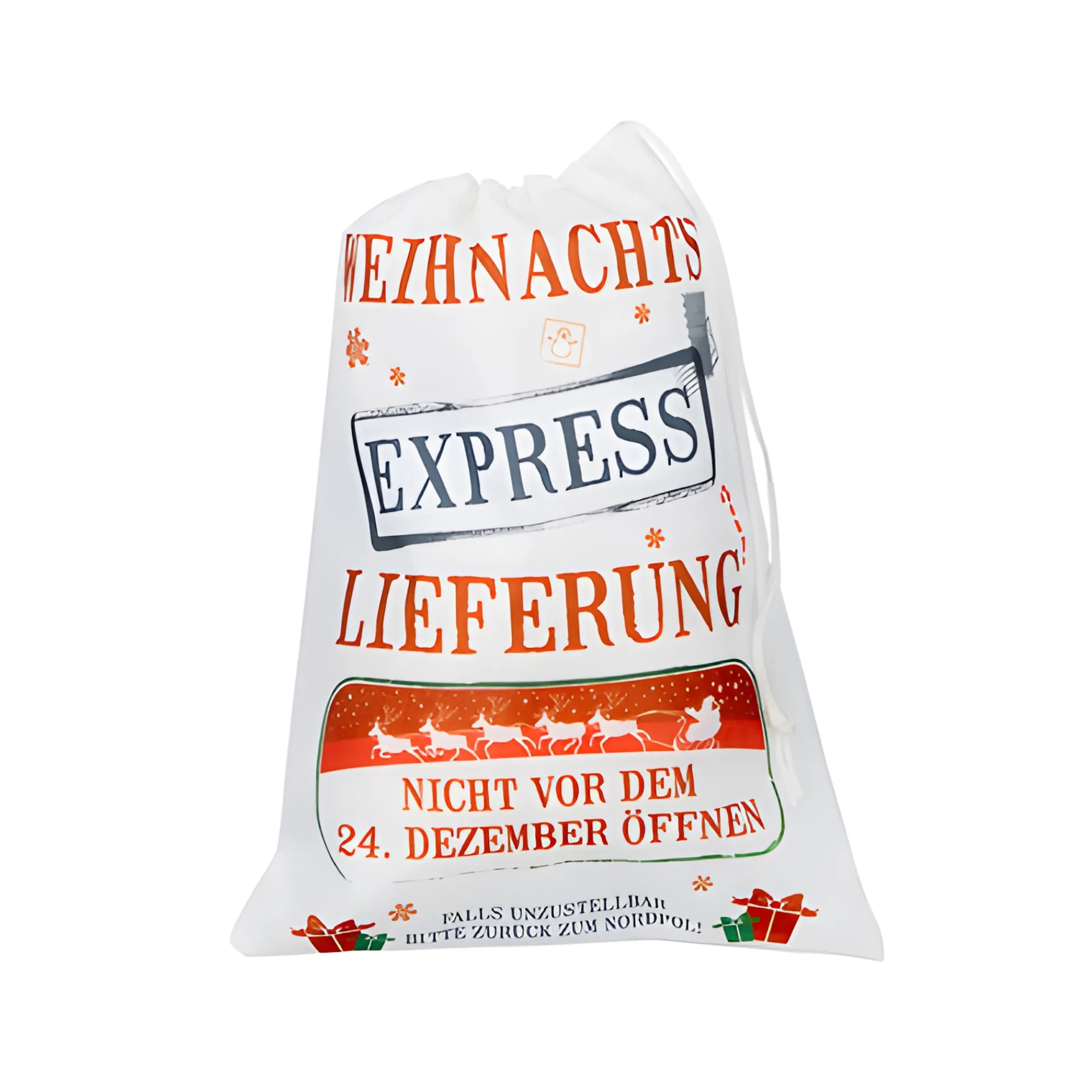 Verpackungen|Beutel 'Weihnachts Express', 22 x 30 cm