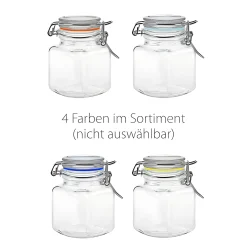 Aufbewahren|Badesalze Und Seifen|Bügelglas  100 ml eckig