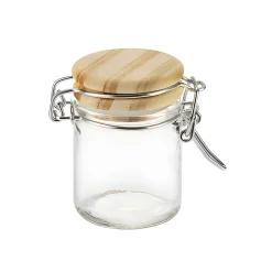 Gewürzgläser|Gläser Unter 100 Ml|Bügelglas   45 ml mit Holzdeckel
