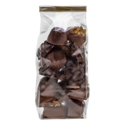 Jodl Verpackungen Confiserie-Verpackungen|Beutel|Blockbodenbeutel mit Bodenblatt 70+50 x 250 mm, 50 Stück