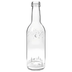 Winter|Weihnachtliche Gläser & Flaschen|Bordeaux 250 ml 'Winterlandschaft'