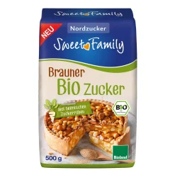 Sweet Family Pektin Und Gelierzucker|Brauner Bio Zucker, 500 g