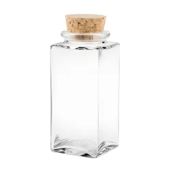 Gewürze Und Kräuter|Vierkantgläser|Cubi 100 ml Korkmündung