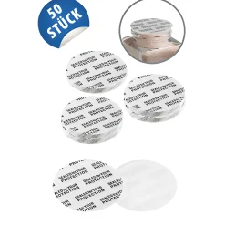 Sonstige Verschlüsse|Gewürzmühlen, Streuverschlüsse|Cubi Dichteinlage Ø 37,4 mm, 50 Stück