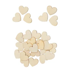Hochzeit|Liebe|Deko-Herzen 30 x 25 mm, 30 Stück