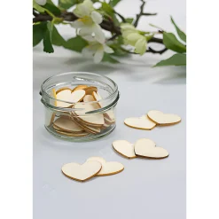 Hochzeit|Liebe|Deko-Herzen 30 x 25 mm, 30 Stück