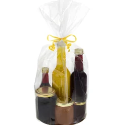 Jodl Verpackungen Verpackungen|Confiserie-Verpackungen|Diamantbeutel  85 x 500 mm mit Scheibe Ø 160 mm und Band, 5 Stück