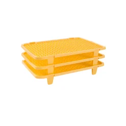 Tescoma Beerenzeit|Apfel-, Birnen-, Quittenzeit|Dörrgittergestell 'Della Casa', 3 Stück