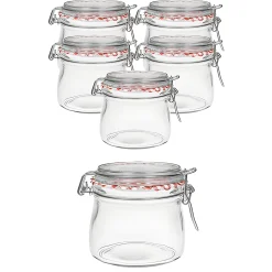 Gläser-Sets|Dessertgläser|6er Set Bügelglas 'Ermetico' 500 ml
