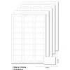 Etiketten Zum Beschriften|Bedruckbare Etiketten|Etiketten 53 x 34 mm weiß -  5 Blatt A4