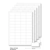 Vital Shots|Etiketten Zum Beschriften|Etiketten 48,5 x 25,4 mm weiß -  5 Blatt A4