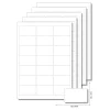 Etiketten Zum Beschriften|Bedruckbare Etiketten|Etiketten 63,5 x 38,1 mm weiß -  5 Blatt A4