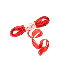 Liebe|Erdbeerzeit|Faser-Raffia 5 m, rot