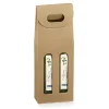 Geschenkverpackungen Für Flaschen|Flaschenkarton 2er 130 x 65 x 335 mm natur