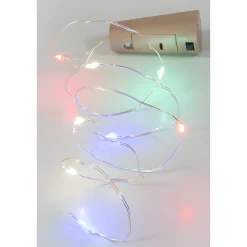 Weihnachtslichter|Gläser- Und Flaschendeko|Flaschenlicht, 8 LEDs, mehrfarbig