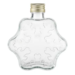Vetroelite Srl Winter|Weihnachtliche Gläser & Flaschen|Flocke 200 ml