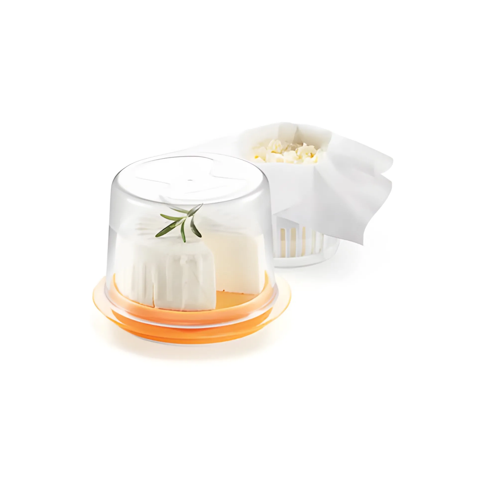 Tescoma Schüsseln, Siebe, Töpfe|Küchenhelfer|Frischkäse-Zubereitungs-Set 'Della Casa'