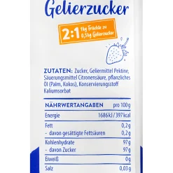 Pektin Und Gelierzucker|Gelierzucker 2:1 für Küchenmaschinen, 500 g