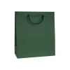 Einfarbiges Zum Basteln|Geschenktüten, -Taschen & Papiertüten|Geschenktüte dunkelgrün, mittel