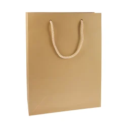 Einfarbiges Zum Basteln|Geschenktüten, -Taschen & Papiertüten|Geschenktüte natron, groß