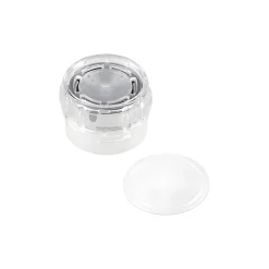 Gewürze Und Kräuter|Gewürzmühlen, Streuverschlüsse|Gewürzmühle transparent mit Edelstahlmahlwerk