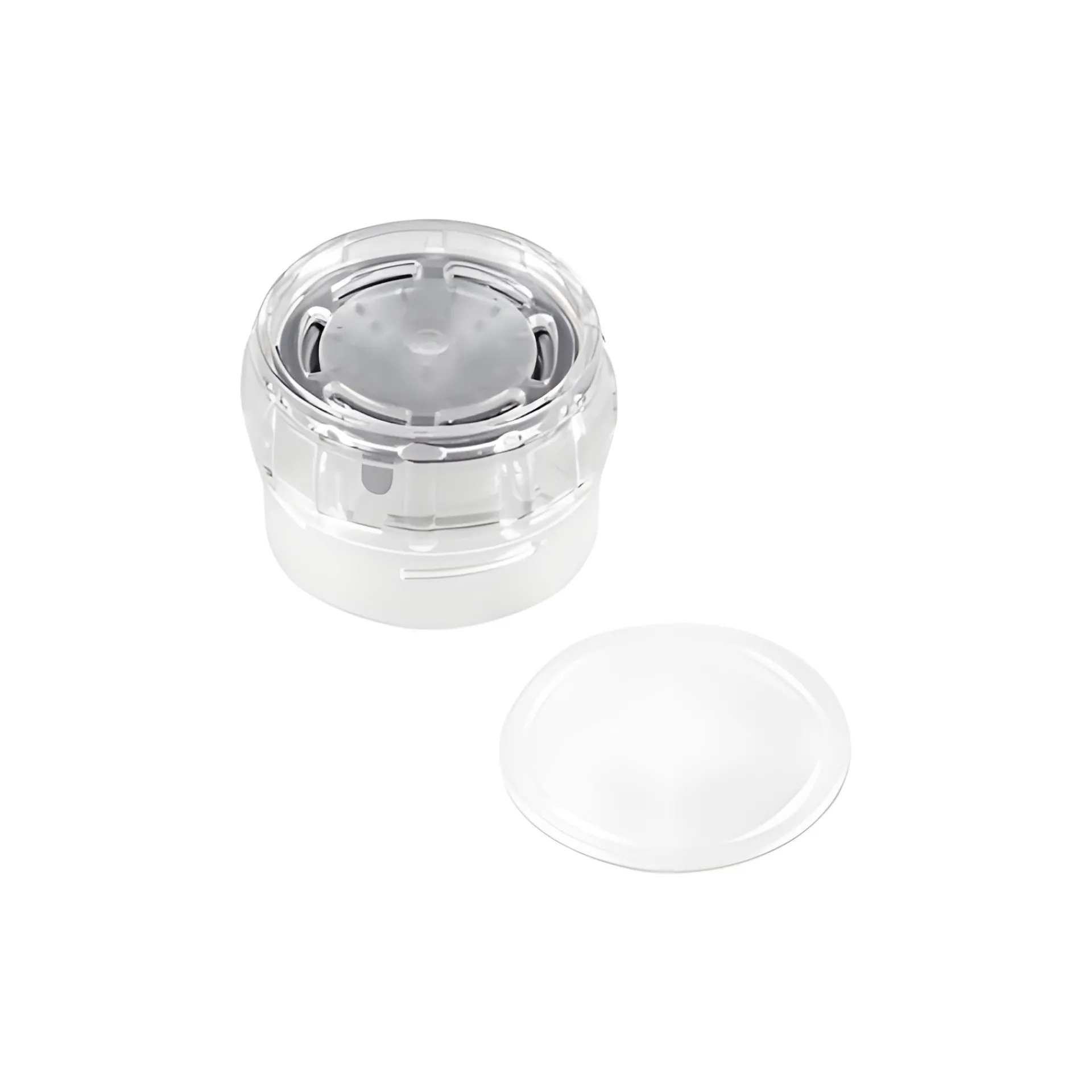 Gewürze Und Kräuter|Gewürzmühlen, Streuverschlüsse|Gewürzmühle transparent mit Edelstahlmahlwerk