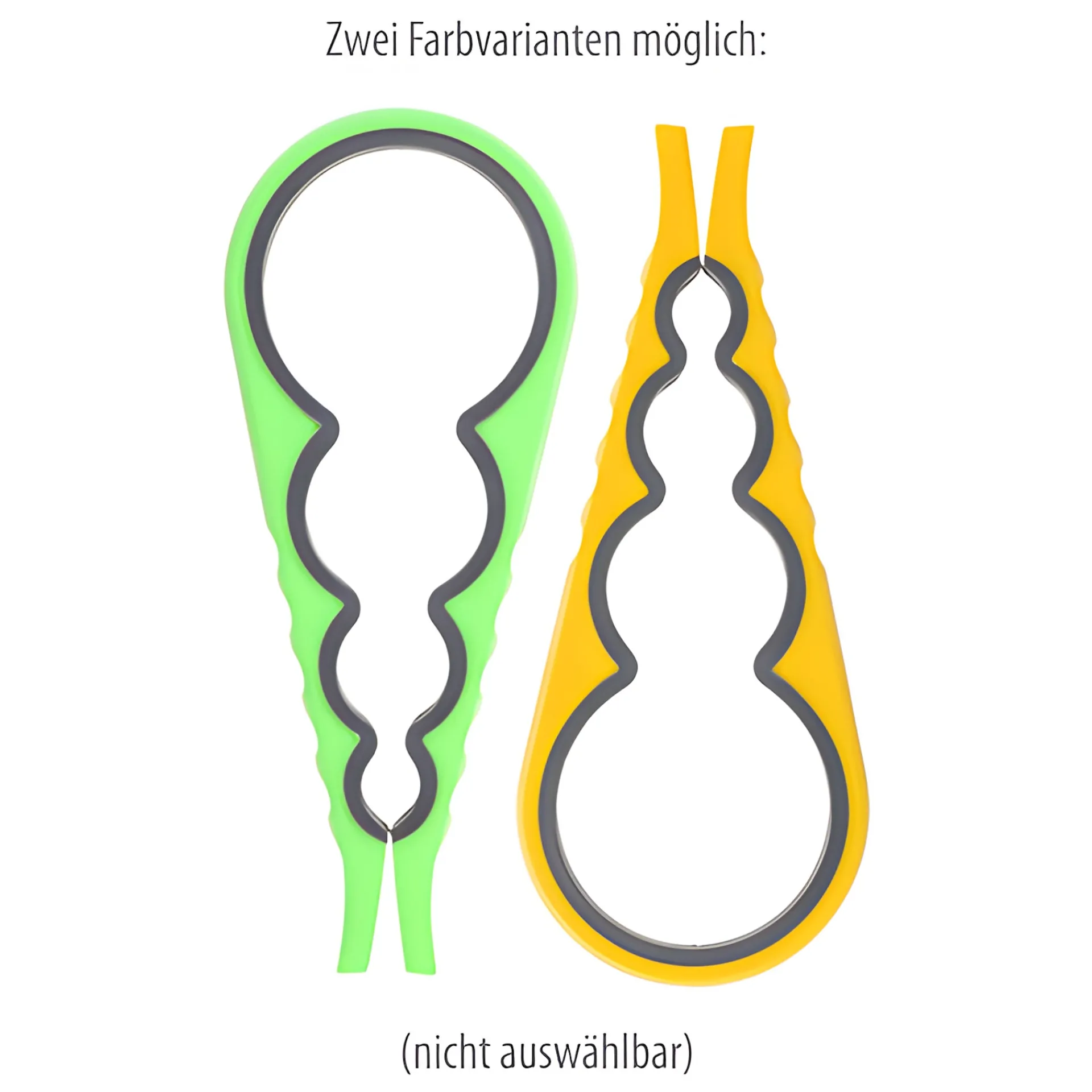 Gemüse Auf Vorrat|Flaschenöffner|Gläser- und Flaschenöffner, gelb oder grün
