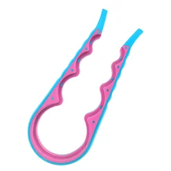 Flaschenöffner|Gläser- und Flaschenöffner universal, blau/pink/grün