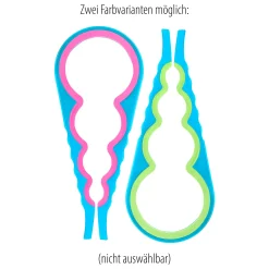Flaschenöffner|Gläser- und Flaschenöffner universal, blau/pink/grün