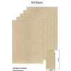 Etiketten Zum Beschriften|Bedruckbare Etiketten|Grasetiketten Rundbogen 60 x 130 mm, 50 Blatt A4, 300 Stück