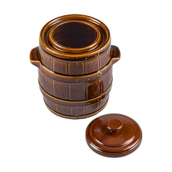 Fermentiergläser & Zubehör|Pflaumenzeit|Gärtopf 3 Liter