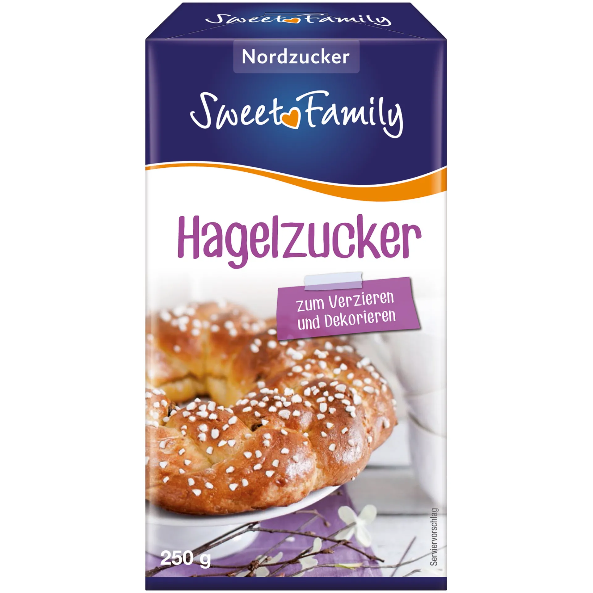 Sweet Family Pektin Und Gelierzucker|Hagelzucker, 250 g