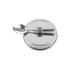 HappyTappi Küchenhelfer|Schraubdeckel|CT 70 mit Teleskop-Löffel