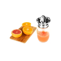 HappyTappi Vital Shots|Küchenhelfer|CT 70 Orangenpresseglas 500 ml