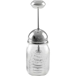 HappyTappi Picknick-Zubehör|Küchenhelfer|CT 70 Schlagsahne-Maker-Glas 500 ml