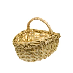 Ostern|Henkelkörbe|Henkelkorb Weide oval bauchig