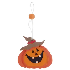 Halloween|Deko-Anhänger|Holzanhänger 'Halloweenkürbis'