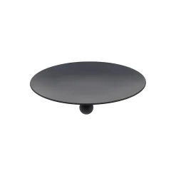 Halloween|Feiern Und Feste|Kerzenständer flach, Ø 12 cm, schwarz