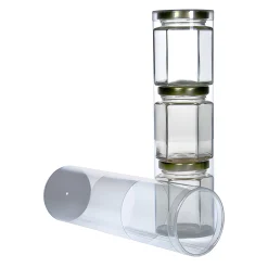 Klarsichtschachteln|Klarsicht-Teleskopdose