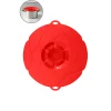 Küchenhelfer|Einkochzubehör|Kochblume Überkochschutz M rot