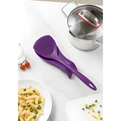 Küchenhelfer|Einkochzubehör|Kochblume Löffelablage lila