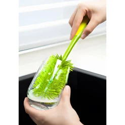 Gemüse Auf Vorrat|Küchenhelfer|Kochblume Silikon Spülbürste limette